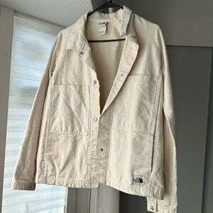 The North Face Canvas Chore Style  Button-Up Jacket